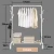 Import Freestanding White Metal Clothes Rack from China