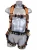 Import Full Body Standard Construction Safety Harness Kit with Single Hook Shock Absorbing Lanyard, Fall Protection Universal Harnesses from China