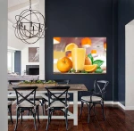 Full manufacture experience dining room decor environmental diamond drawing