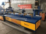 Fully automatic diamond Gi pvc double wire mesh chain link fence weaving net fencing making machine factory price India