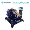 FuninVR manufacture Most Popular VR race car VR Motorcycle 9d racing Simulator For Shopping Mall
