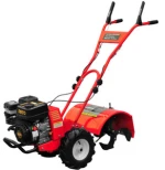 gasoline power rotary garden cultivator by hand spush