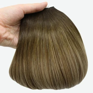 Genius Invisible Tape hair Extensions Double drawn European Tape ins Seamless human hair extension