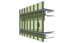 glass aluminium curtain wall Topbright Unitized Glass Curtain Wall building glass system aluminium frame structural double tempered glazing window profile system price