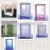 Import glass brick Qingdao Rocky high quality low price 190*190*80mm clear and colored hollow glass brick from China