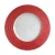 Import Glass round color plates crystal clear charger plate from China