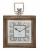 Glossy pocket watch style table clock
