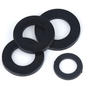 GLSN-0029 Black Nylon Flat Plastic Washer M2/2.5/3/4/5/6/8/10/12/14/16/18/20