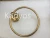 Import Gold Colored Bath Towel Ring /Towel Holder  /Wall Mounted Towel Rack from China