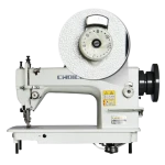 Golden choice GC-0303 Long Stitch  Single Needle Heavy Duty Top & Bottom Feed Lockstitch Sewing Machine Walking Foot