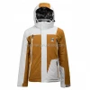 good quality men ski wear with All over print  waterproof windproof breathable snow jacket warm for man