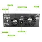 Gootu Single Phase PV Inverter 230VAC Solar Charge Controller 24V 1.5KW Off-Grid House Solar Power System
