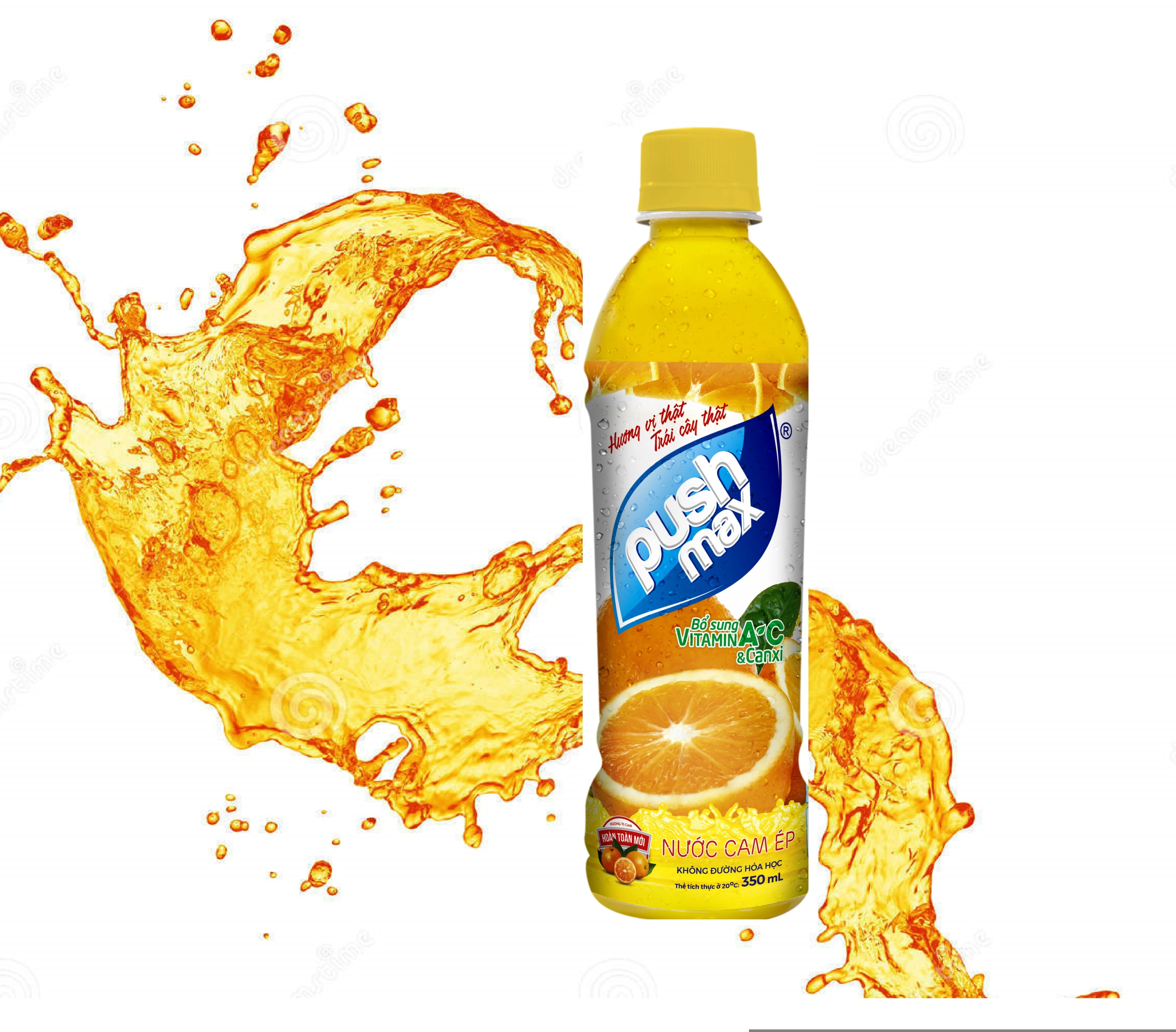 Great orange Fruity Taste With 100% Natural Flavors  - Soft Drink 100% Fruit Juice