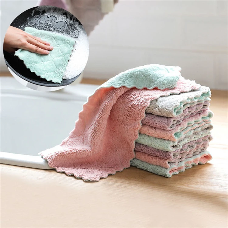 Great price comfortable cleaning cloth household dishwashing cloth kitchen cleaning cloth