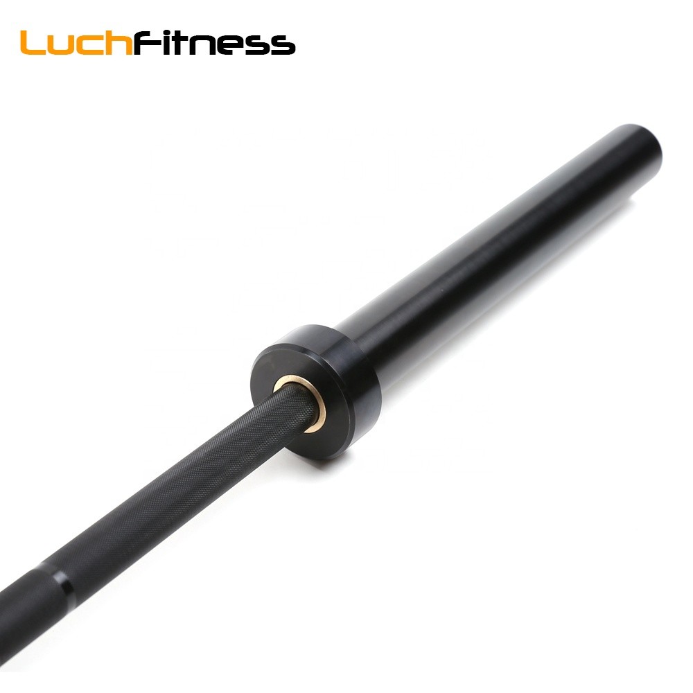 Gym equipment strength training men use OB86 weightlifting barbell