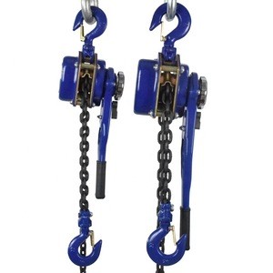 Hand operated hoisting equipment manual lever hoist 0.75t-9t chain block lifter
