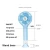 Import Handheld Mini Battery Operated Pocket Portable Fan 7 Blades air cooling Handy Fans For Office Car Outdoor from China