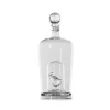 Handmade Borosilicate Glass Wine Bottle For Vodka Tequila And Brandy