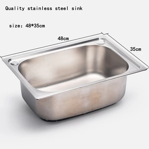 handmade stainless steel kitchen sink 201/304