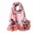 Hangzhou hot sale lady elegant 100% silk scarf shawls digital Print georgette chiffon brocade scarf