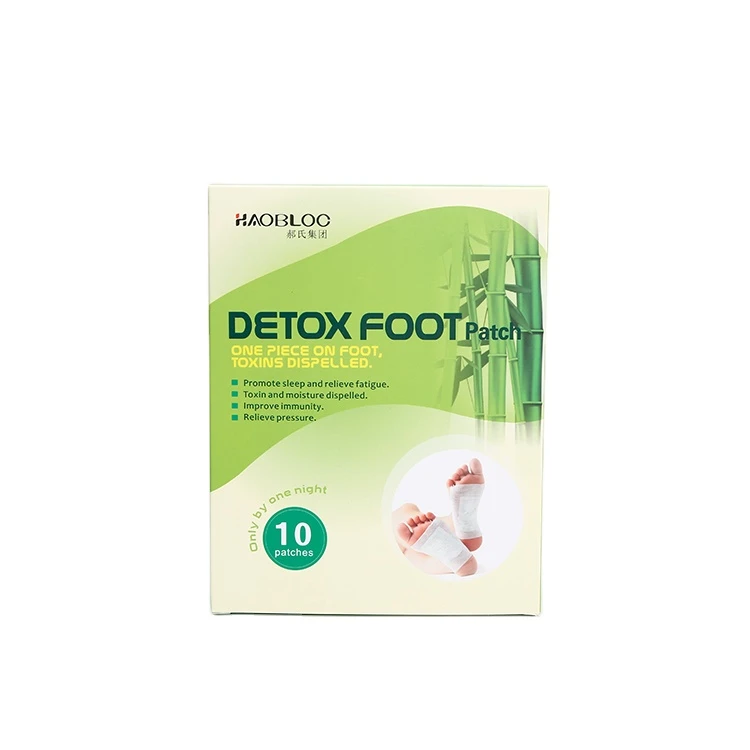 HAOBLOC Most Selling Product Wood Vinegar Detox Foot Patch