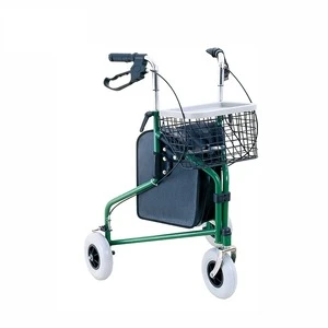 Health care Steel Tricycle Rollator for Disabled