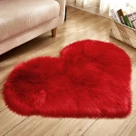 Heart-shaped carpet living room 3d carpet with carpet and rug