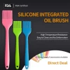 Heat Resistant Non-Stick Flexible Brushes Baking Silicone Integrated Oil Brushes
