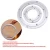 Import Heavy Duty Aluminium Alloy Rotating Bearing Turntable Round Dining Table Smooth Swivel Plate from China