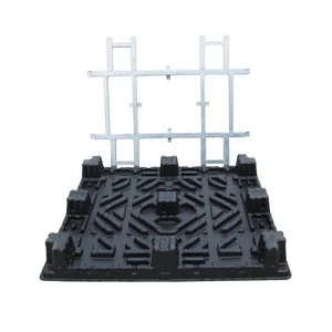 Heavy Duty Plastic Pallet With Steel Frame