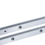 Helical gear rack and pinion for cnc machine
