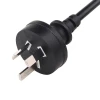Heng-Well Black 10A 250V 3 Prong  Australia  Electric  Extension Cord  C13  SAA  Power Cords