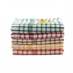 herringbone 100% cotton tea towel / herringbone tea towels / herringbone weave kitchen tea towels