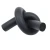 Import High Elasticity Round Silicone Rubber Foam Sealing Strip Epdm Sponge Rubber Cord For Motor Auto from China