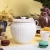 Import High end  white porcelain tea set 11pcs for afternoon tea Small MOQ from China