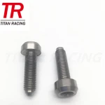 high performance m7 m8 titanium wheel bolt split rim bolt