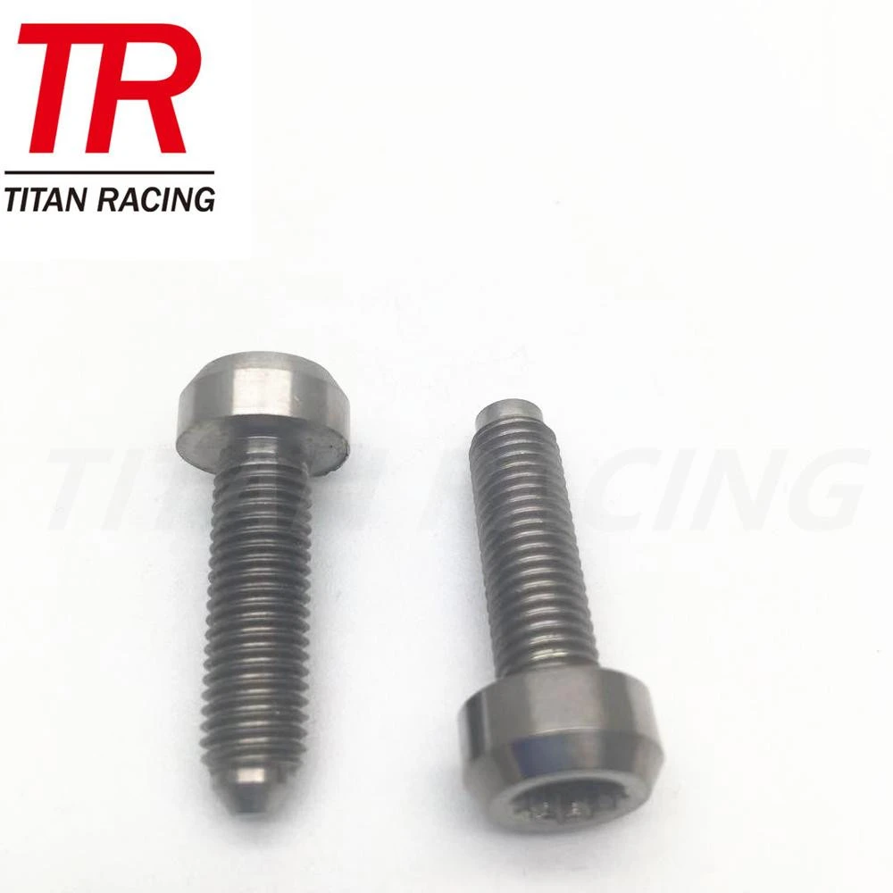 high performance m7 m8 titanium wheel bolt split rim bolt