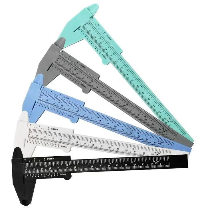 High Precision Oem Logo Customized Standard Abs Plastic Durable And Solid Multi-Function 150Mm Vernier Caliper