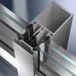 High quality 6063T5 Aluminium Curtain Wall Profiles
