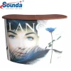 High Quality Aluminum Foldable Pop up Portable Advertising Promotion Counter for Trade Show