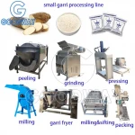 High quality cassava garri processing machine garri processing machine