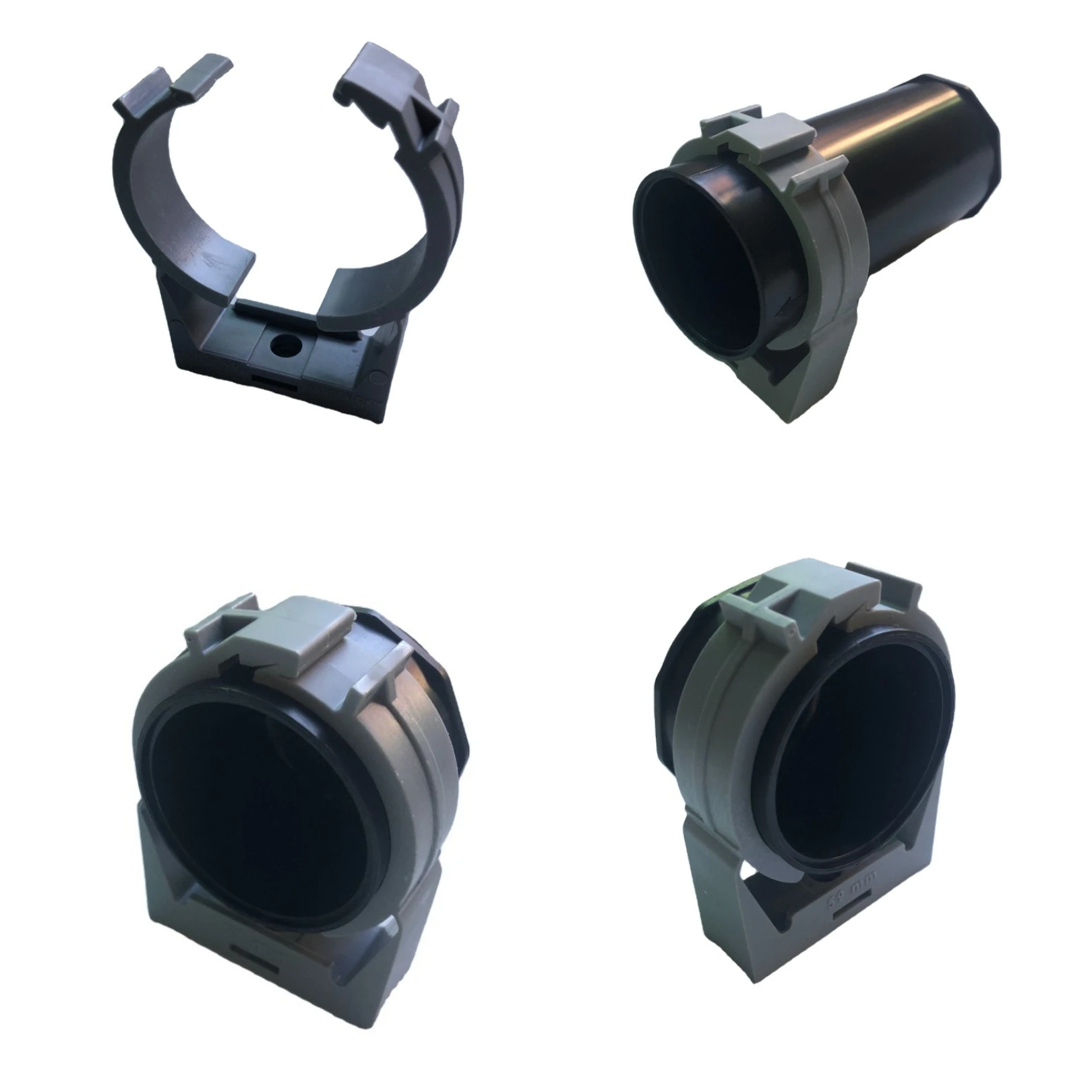 high quality customized Cheap price quick round adjustable plastic locking molding injection factory pipe hose clamps