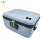 High Quality Customized Shockproof Hard Plastic Lockable EVA Carry Tool Case