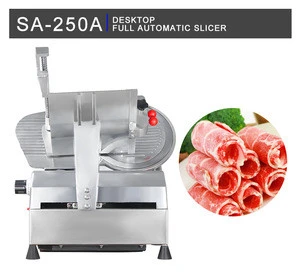 high quality easy operation frozen meat electric slicer full automatic meat slicer