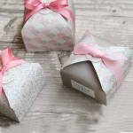 High Quality Food Takeaway Packaging Food Grade Paper Box With Lid For Dessert