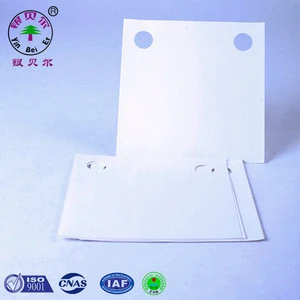 High Quality  Industrial Quantitative Oil Liquid Dust Filter Paper For Plate And Frame Transformer Oil Press Filter