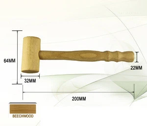 High quality kitchen wooden meat pounder light wholesale meat tenderizer wood meat tenderizer