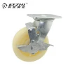 High quality material heavy duty nylon castor wheel brake parts for chairs