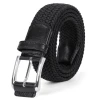 High Quality Mens Braided Stretch Belt ,Woven Elastic Knitted Belt Casual Belt for Golf Pants Jeans