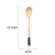 Import high quality natural wooden spoon kitchen cooking dining mixing soup tea honey coffee utensil tools tableware from China